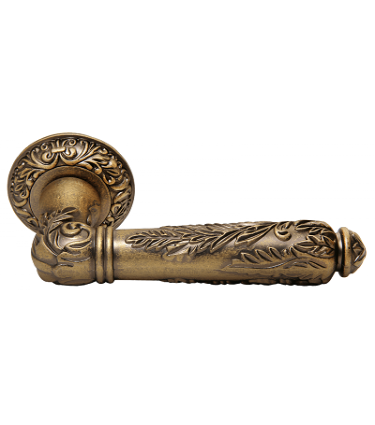 Дверные ручки RUCETTI RAP-CLASSIC 7 OMB Цвет - старая античная бронза